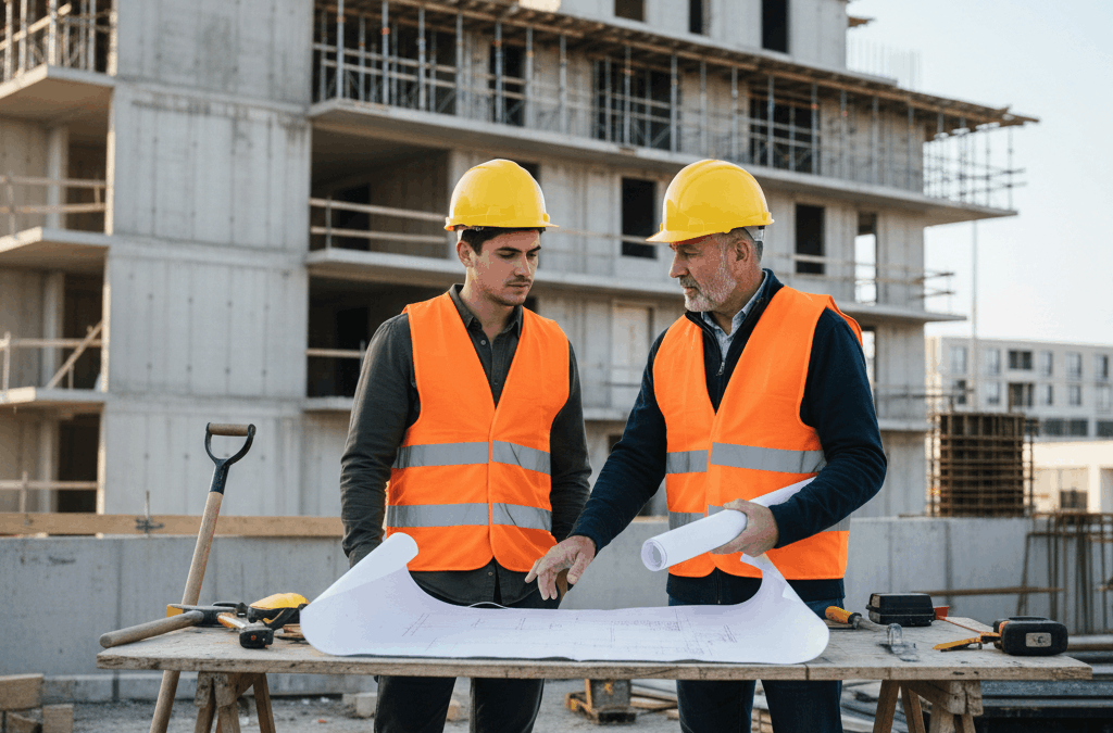 Métier du BTP sans diplôme débuter sur un chantier en intérim